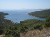 Pogled sa vrha otoka